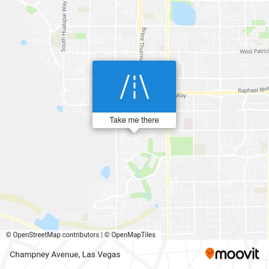 Mapa de Champney Avenue