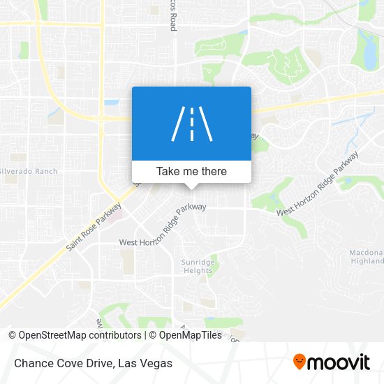 Mapa de Chance Cove Drive