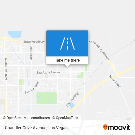 Chandler Cove Avenue map
