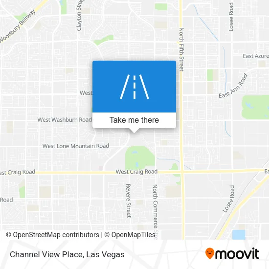 Channel View Place map