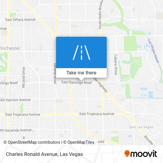 Mapa de Charles Ronald Avenue
