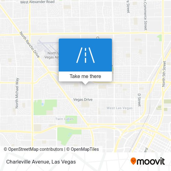 Charleville Avenue map
