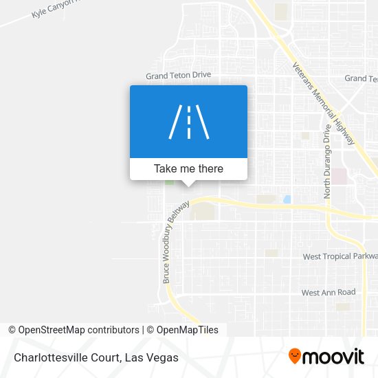 Charlottesville Court map