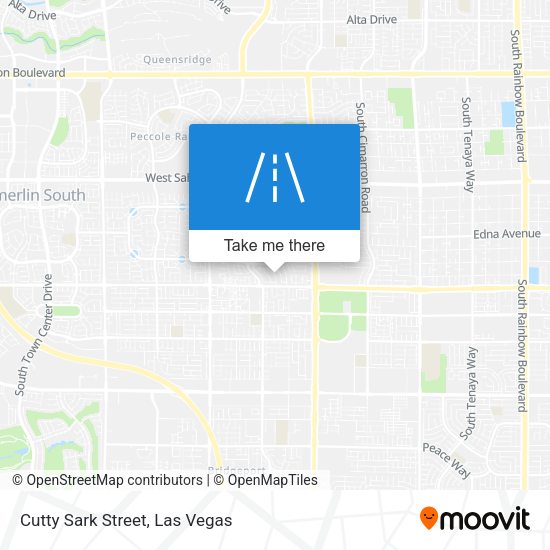 Mapa de Cutty Sark Street