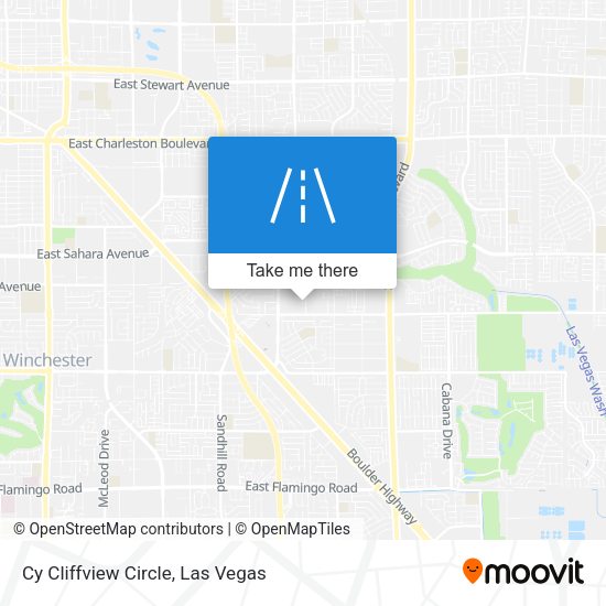 Cy Cliffview Circle map