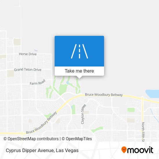 Cyprus Dipper Avenue map