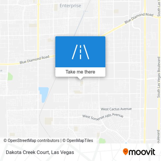 Dakota Creek Court map
