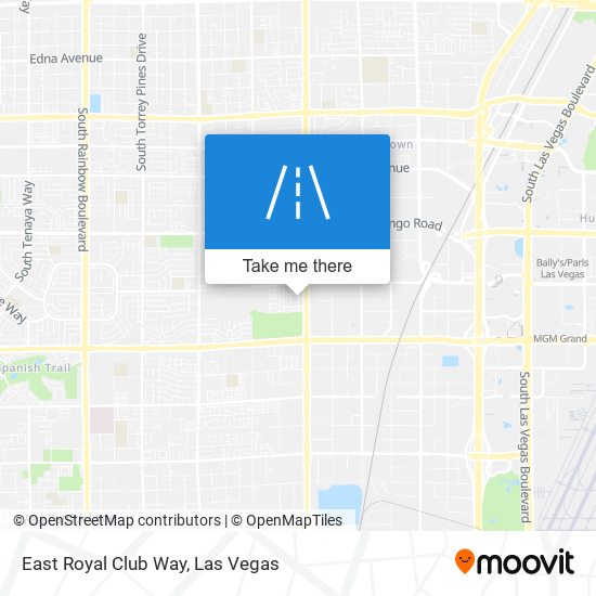 East Royal Club Way map