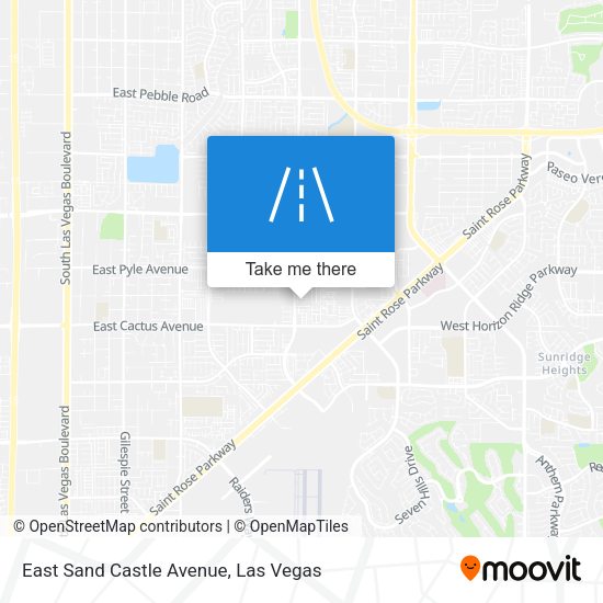 East Sand Castle Avenue map
