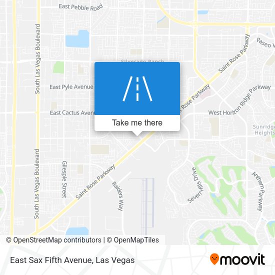 East Sax Fifth Avenue map