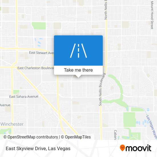 Mapa de East Skyview Drive