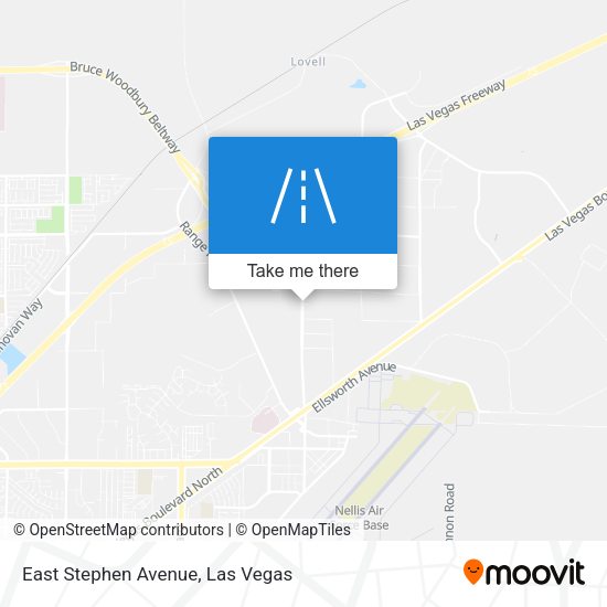 East Stephen Avenue map