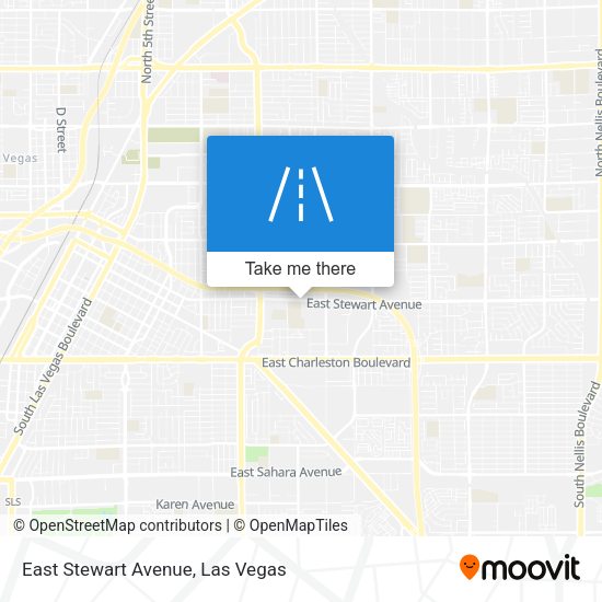 East Stewart Avenue map