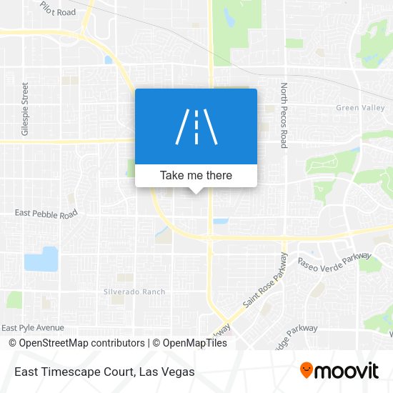 East Timescape Court map