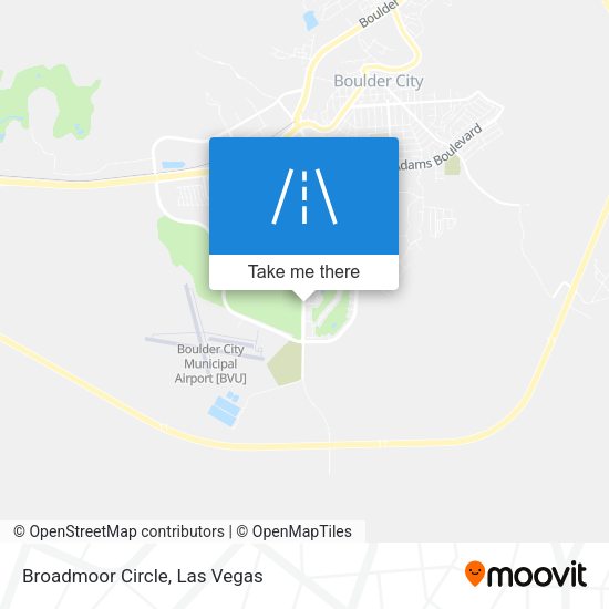 Broadmoor Circle map