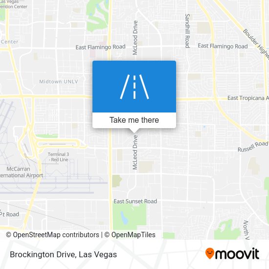 Mapa de Brockington Drive