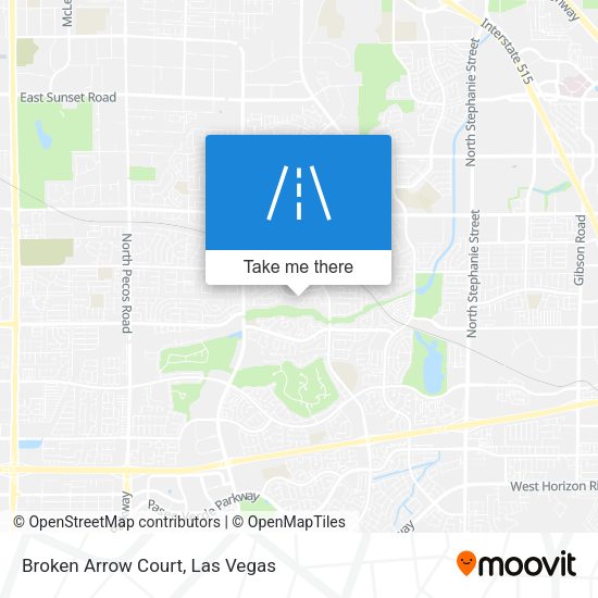 Broken Arrow Court map
