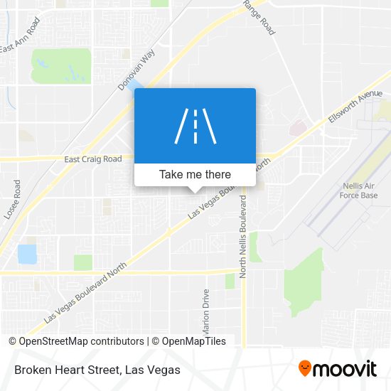 Broken Heart Street map