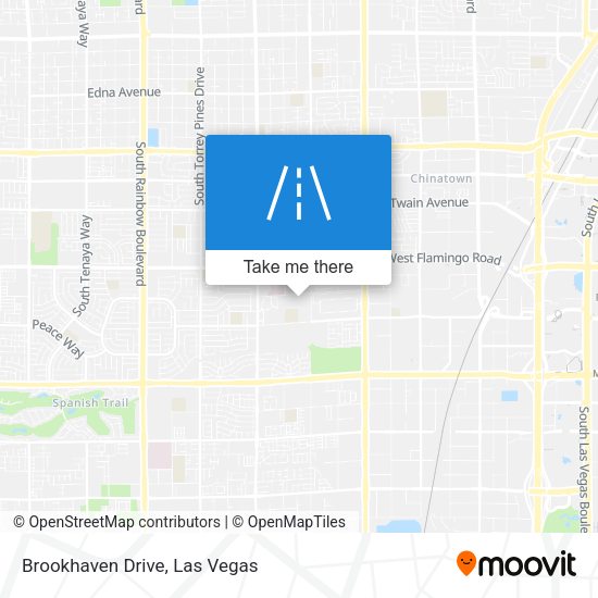 Brookhaven Drive map