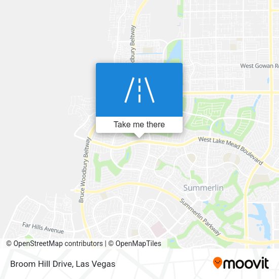 Mapa de Broom Hill Drive