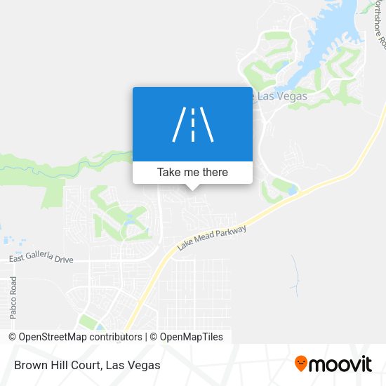 Mapa de Brown Hill Court