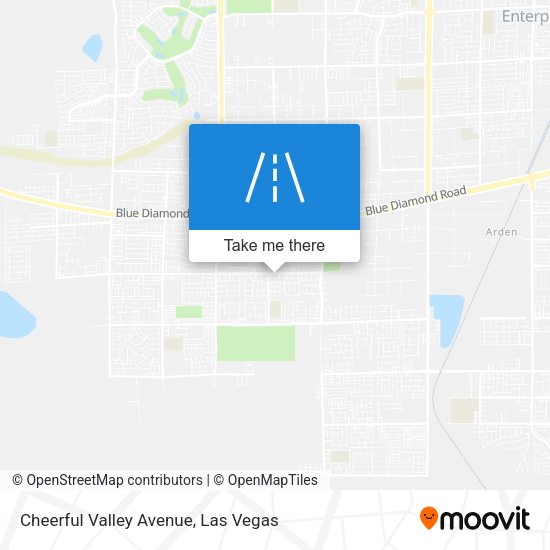 Cheerful Valley Avenue map