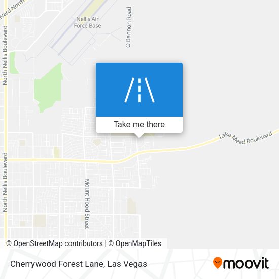 Mapa de Cherrywood Forest Lane