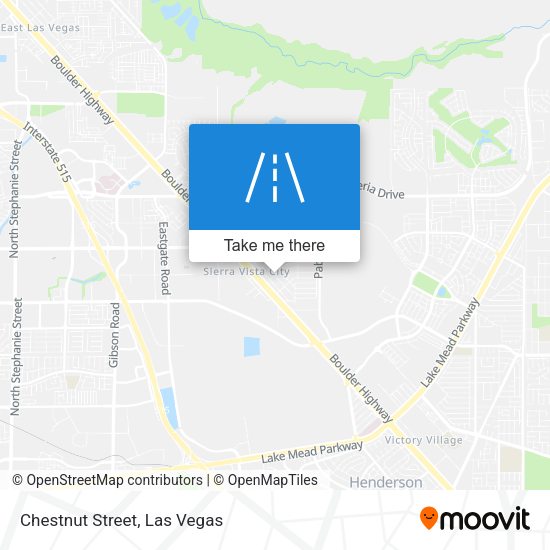 Mapa de Chestnut Street