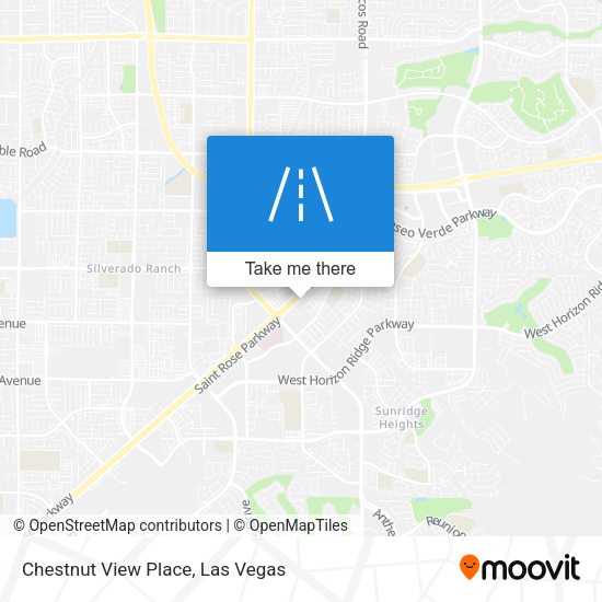 Mapa de Chestnut View Place