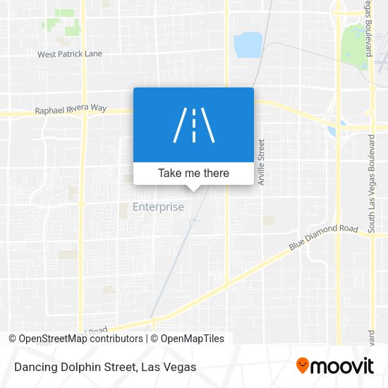 Mapa de Dancing Dolphin Street