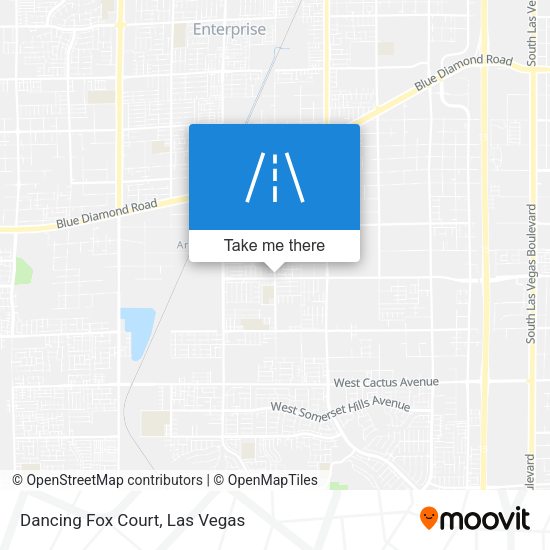 Dancing Fox Court map