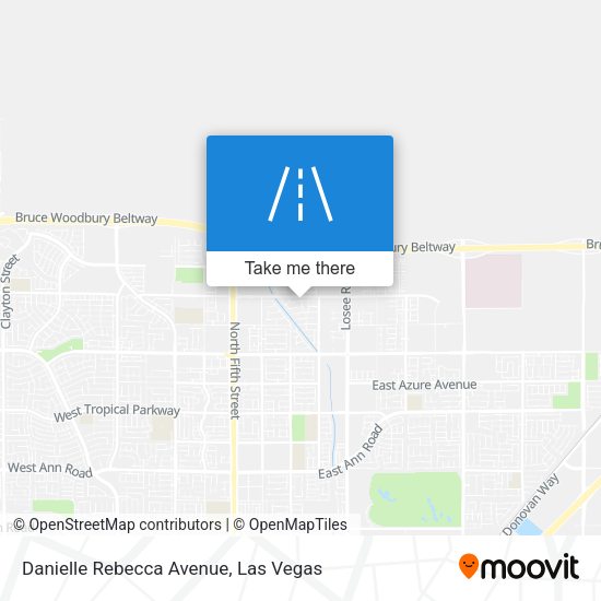 Danielle Rebecca Avenue map