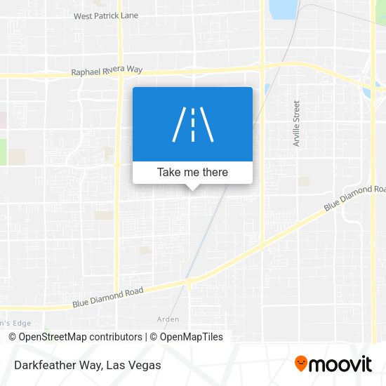 Darkfeather Way map