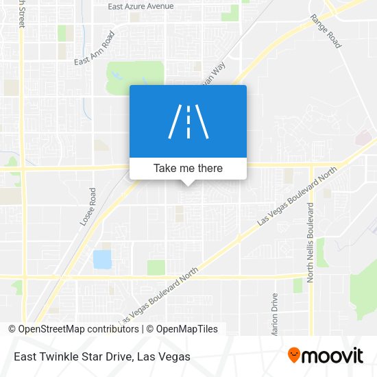 East Twinkle Star Drive map