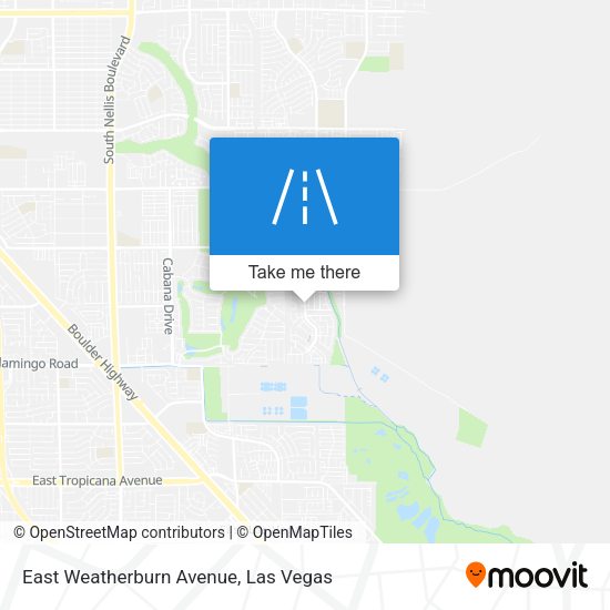East Weatherburn Avenue map
