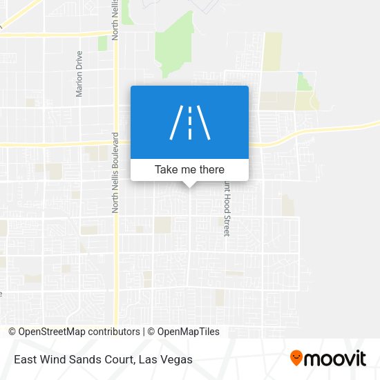East Wind Sands Court map