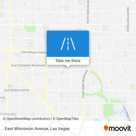 Mapa de East Wisconsin Avenue