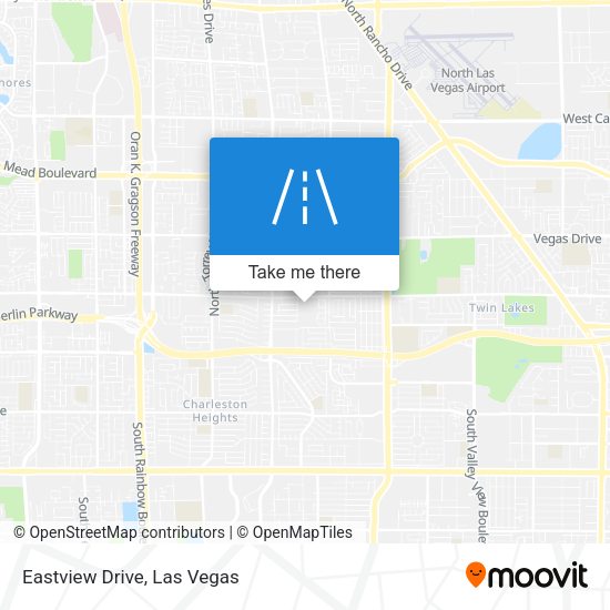 Mapa de Eastview Drive