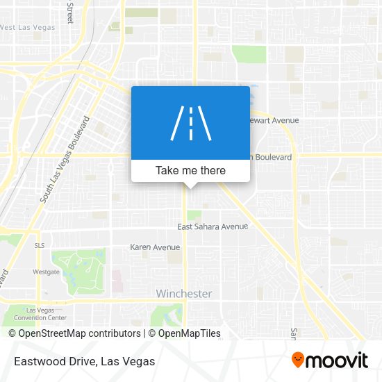 Mapa de Eastwood Drive