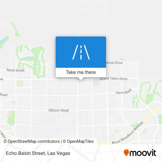 Echo Basin Street map