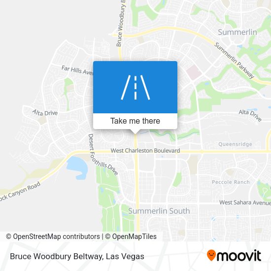 Mapa de Bruce Woodbury Beltway