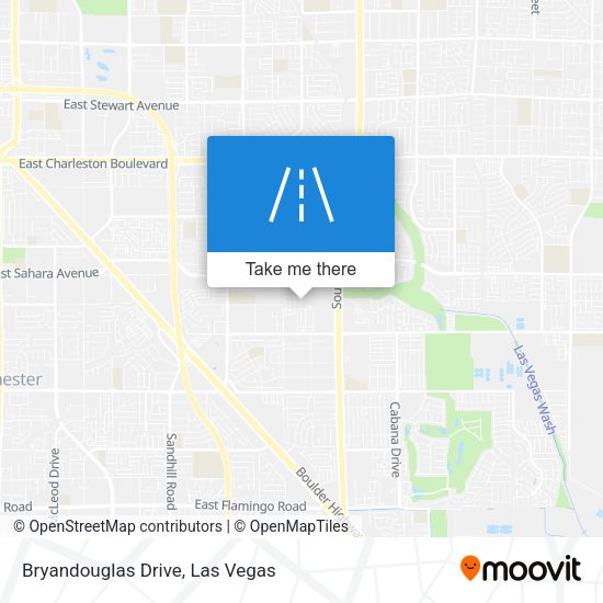 Mapa de Bryandouglas Drive