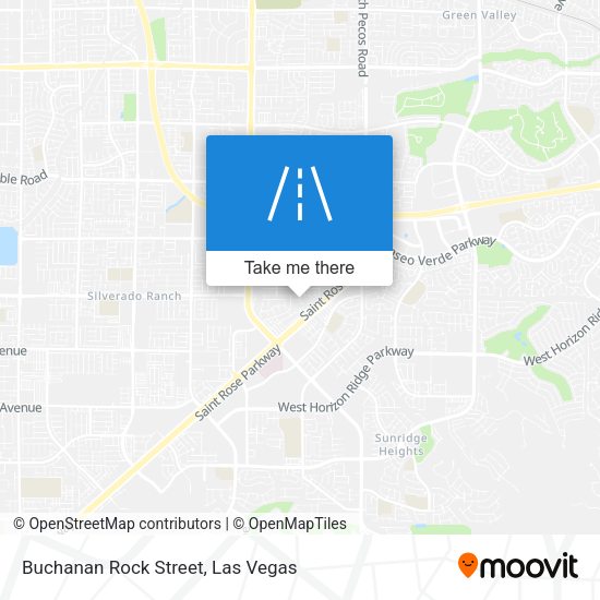 Buchanan Rock Street map