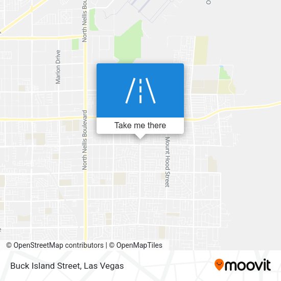 Mapa de Buck Island Street