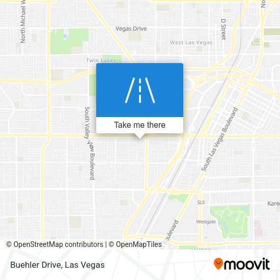 Mapa de Buehler Drive