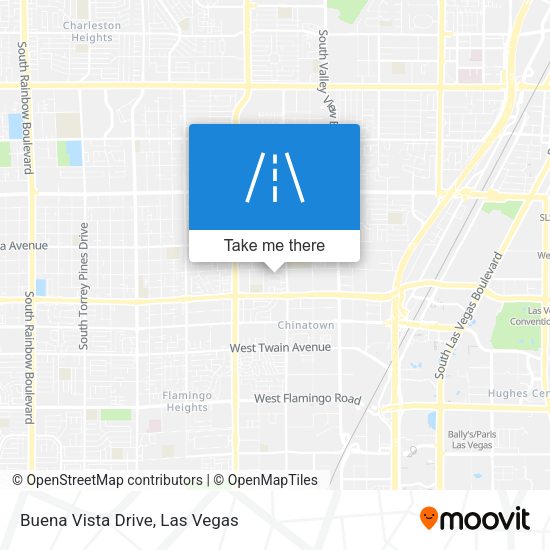 Buena Vista Drive map