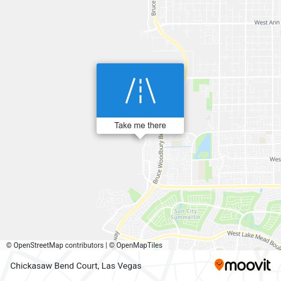 Chickasaw Bend Court map