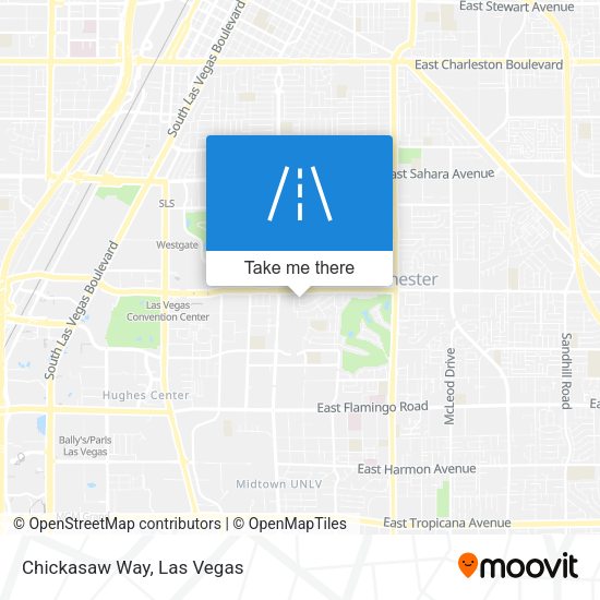 Mapa de Chickasaw Way