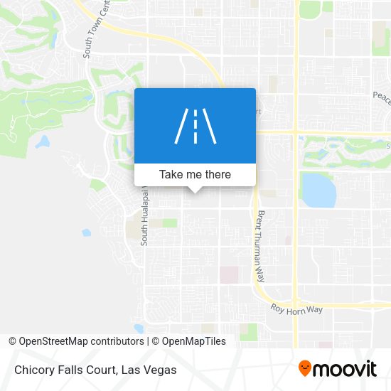 Chicory Falls Court map