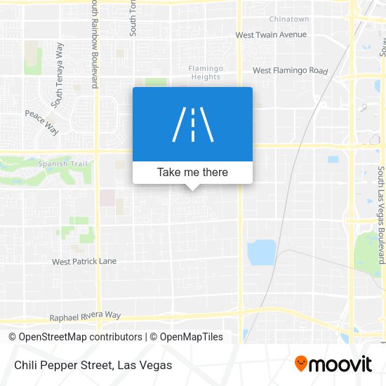 Chili Pepper Street map